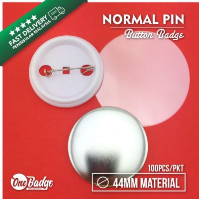 Button Badge Material 44mm Normal Pin-1