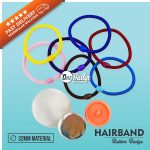 Hair Band Button Badge Material Supplier Malaysia