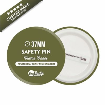 Custom Design & Print Button Badge- 37mm