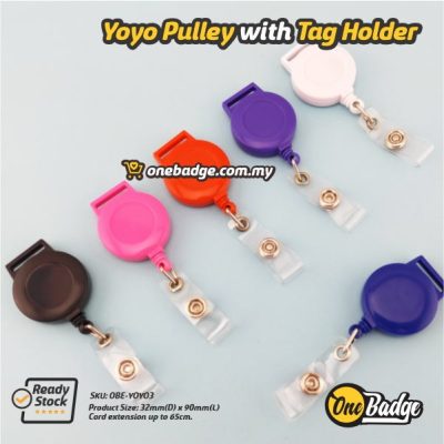 Yoyo Pulley with Tag Holder-Full Colors