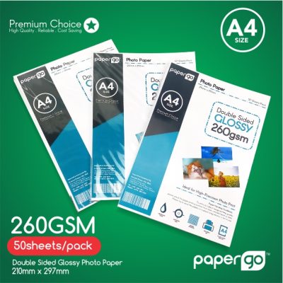 260gsm Double Side Photo Paper 1