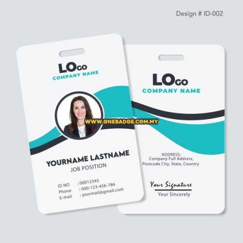 ID Card Design Template-002