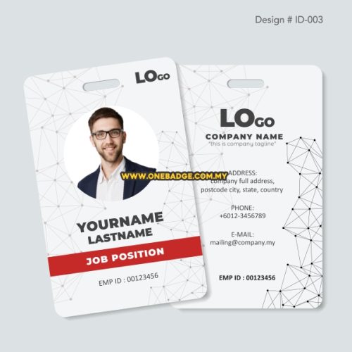 ID Card Design Template-003