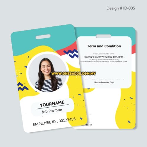 ID Card Design Template-005