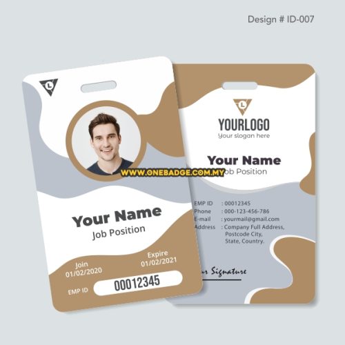 ID Card Design Template-007