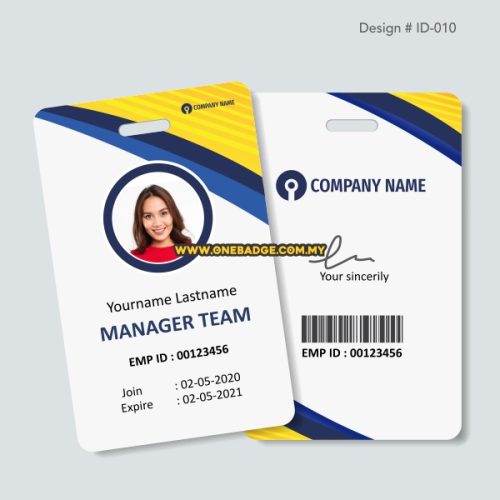 ID Card Design Template-010