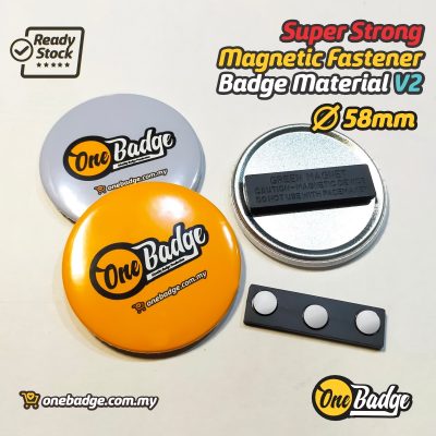 Magnetic Badge with Super Strong Magnet-1