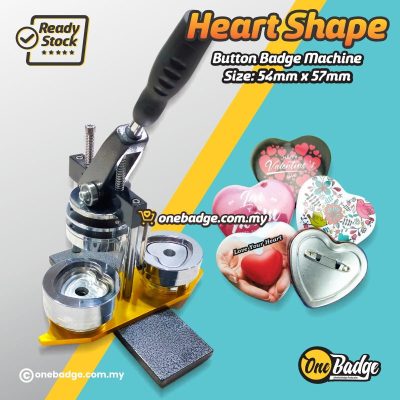 Heart Shape Button Badge Machine 1