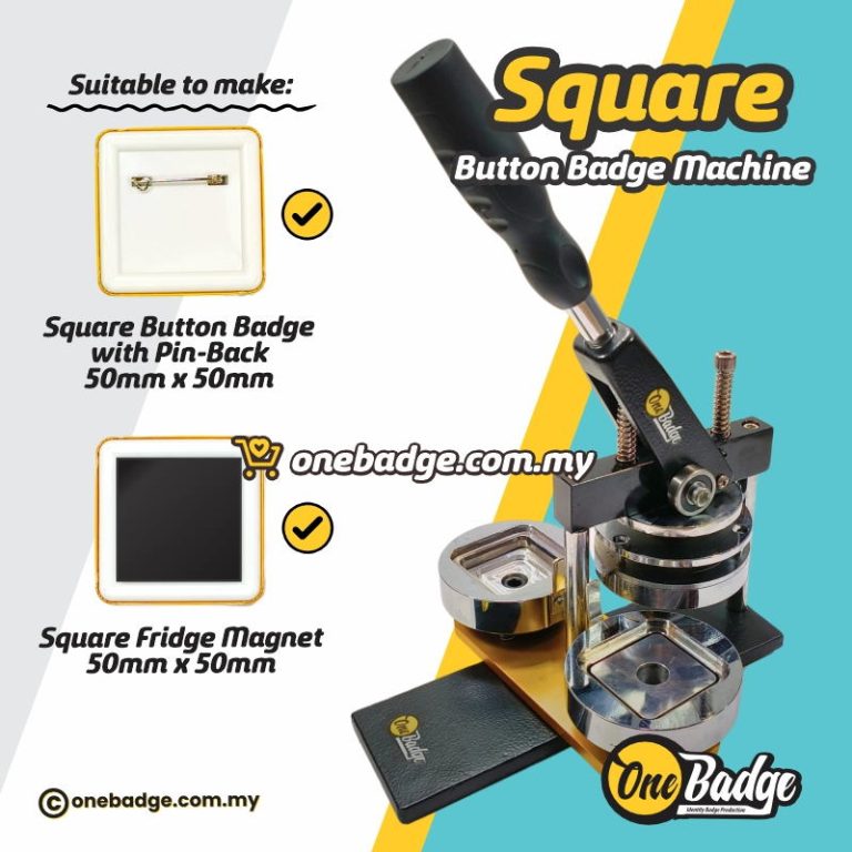 Square Fridge Magnet Machine-50mm x 50mm Supplier | Direct Factory Price