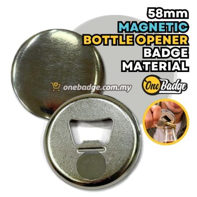 58mm Magnetic Bottle Opener Material from Onebadge-1.2