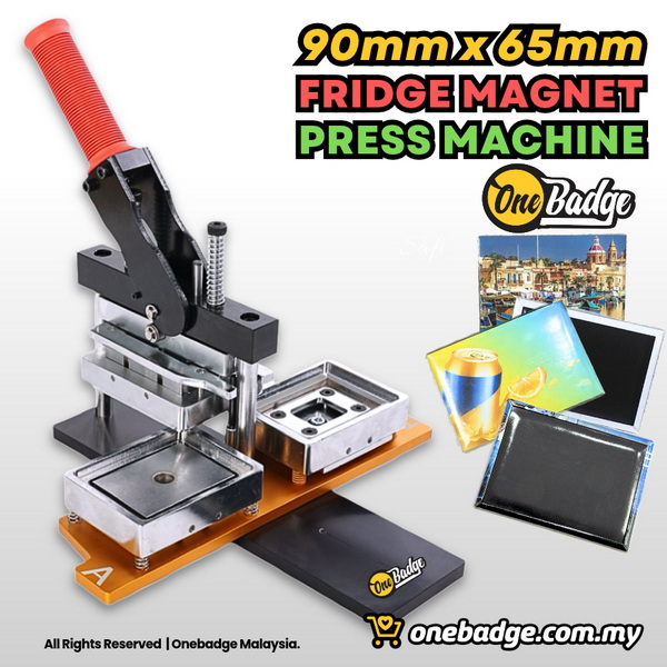 Rectangle Fridge Magnet Machine- 90mm x 65mm
